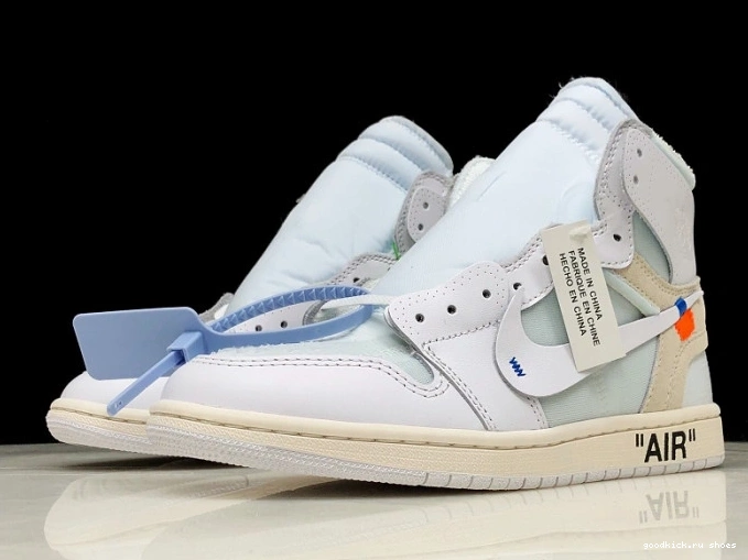 80% Off Sale 1 Jordan Air White AQ0818-100 Off-White Retro High 0626